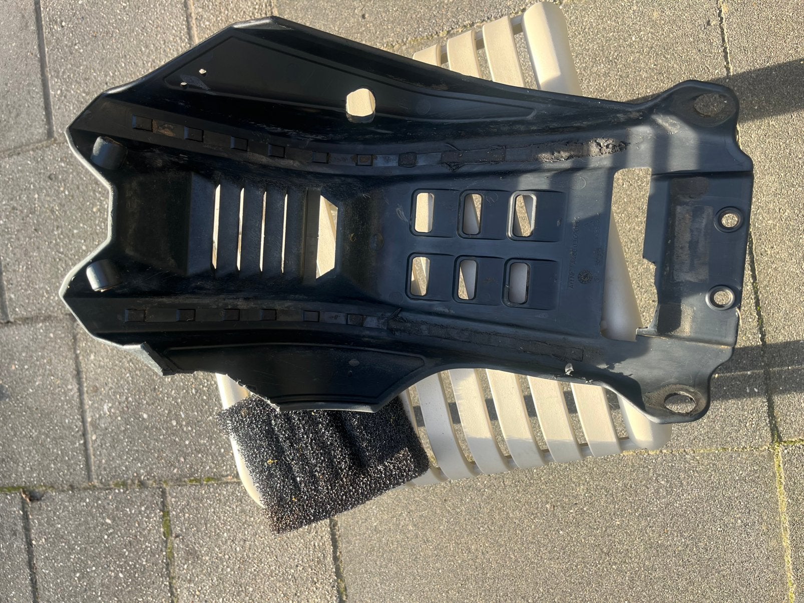 Skidplate 4 takt, Ophalen of Verzenden, Gebruikt