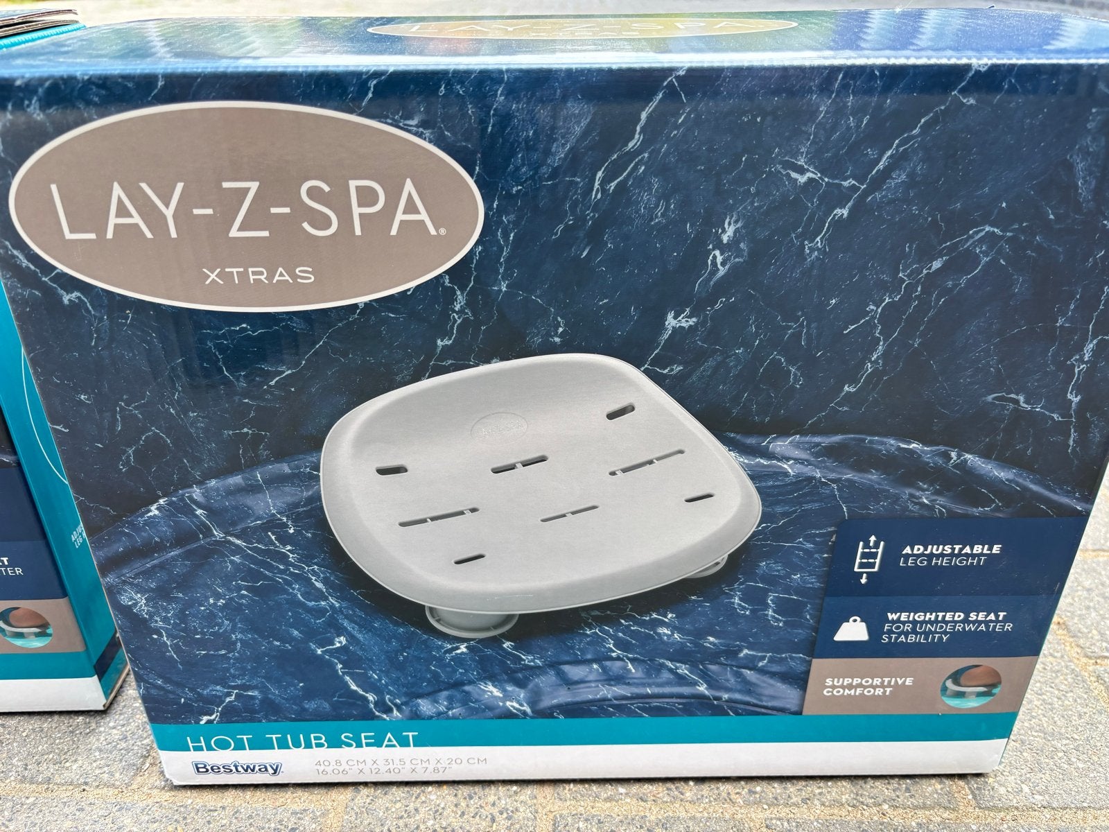 Lay-Z-Spa Hot Tub Seat - Comfortabel en Verstelbaar, Ophalen of Verzenden, Nieuw, Opblaasbaar