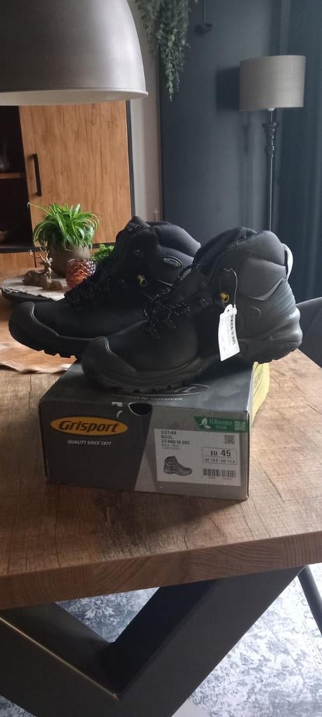 Grisport werkschoenen  maat 45., Ophalen, Grisport, Zwart, Nieuw