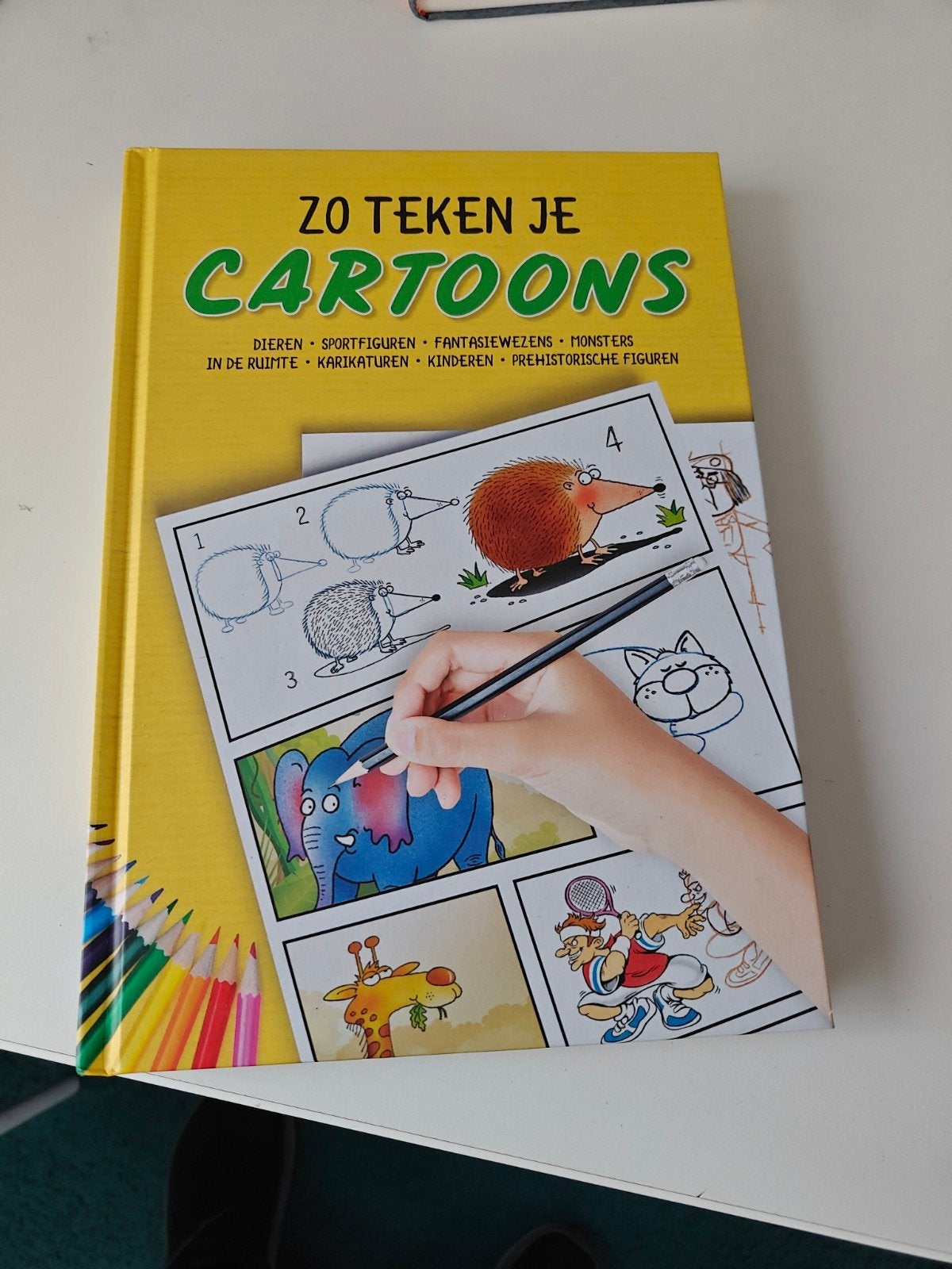 Zo Teken Je Cartoons - Leer Tekenen, Ophalen of Verzenden, Zo goed als nieuw, Tekenen en Schilderen, Geschikt voor kinderen