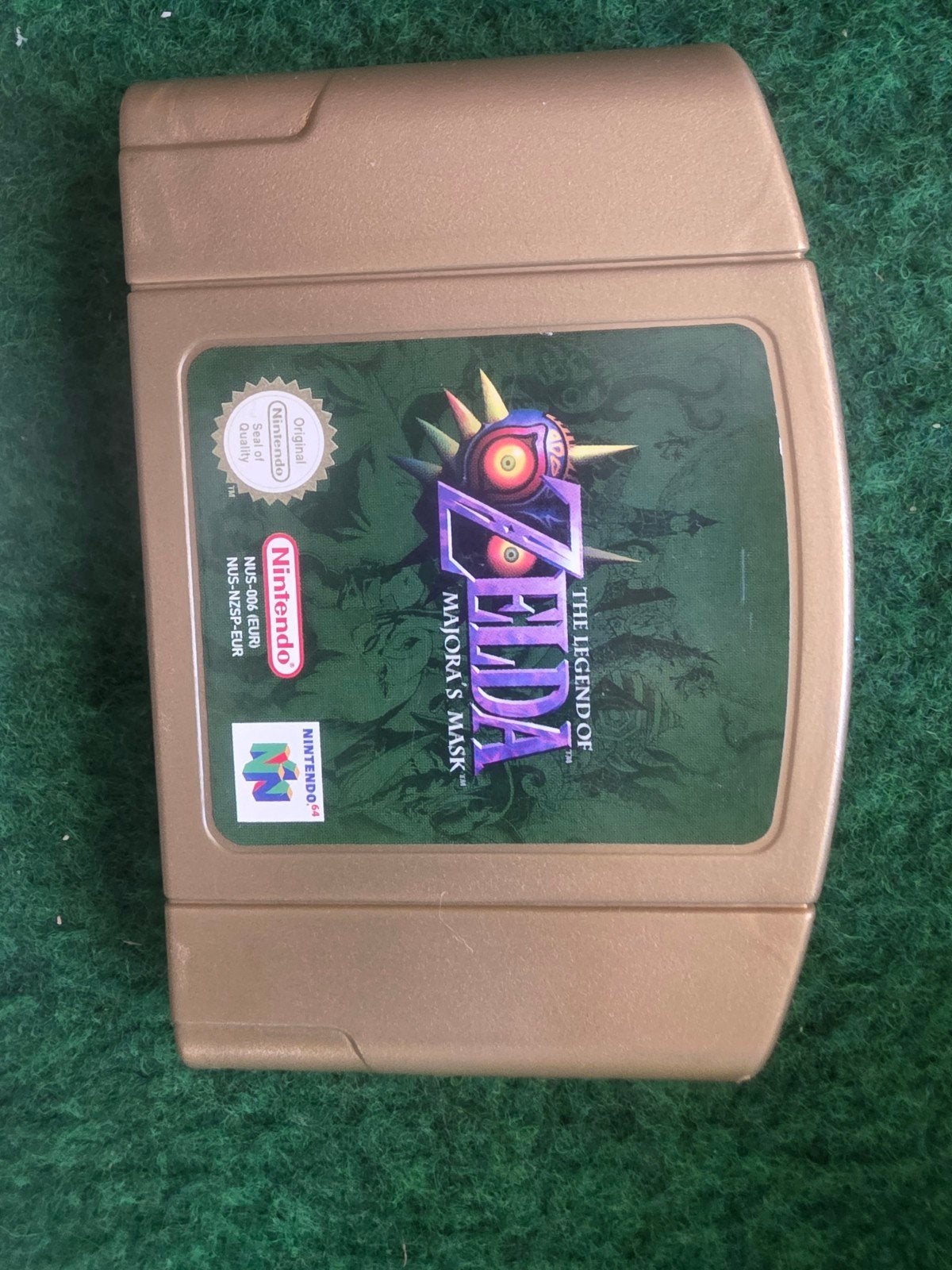 The Legend of Zelda: Majora's Mask N64 (Goud), Ophalen, Gebruikt, 1 speler, Role Playing Game (Rpg)