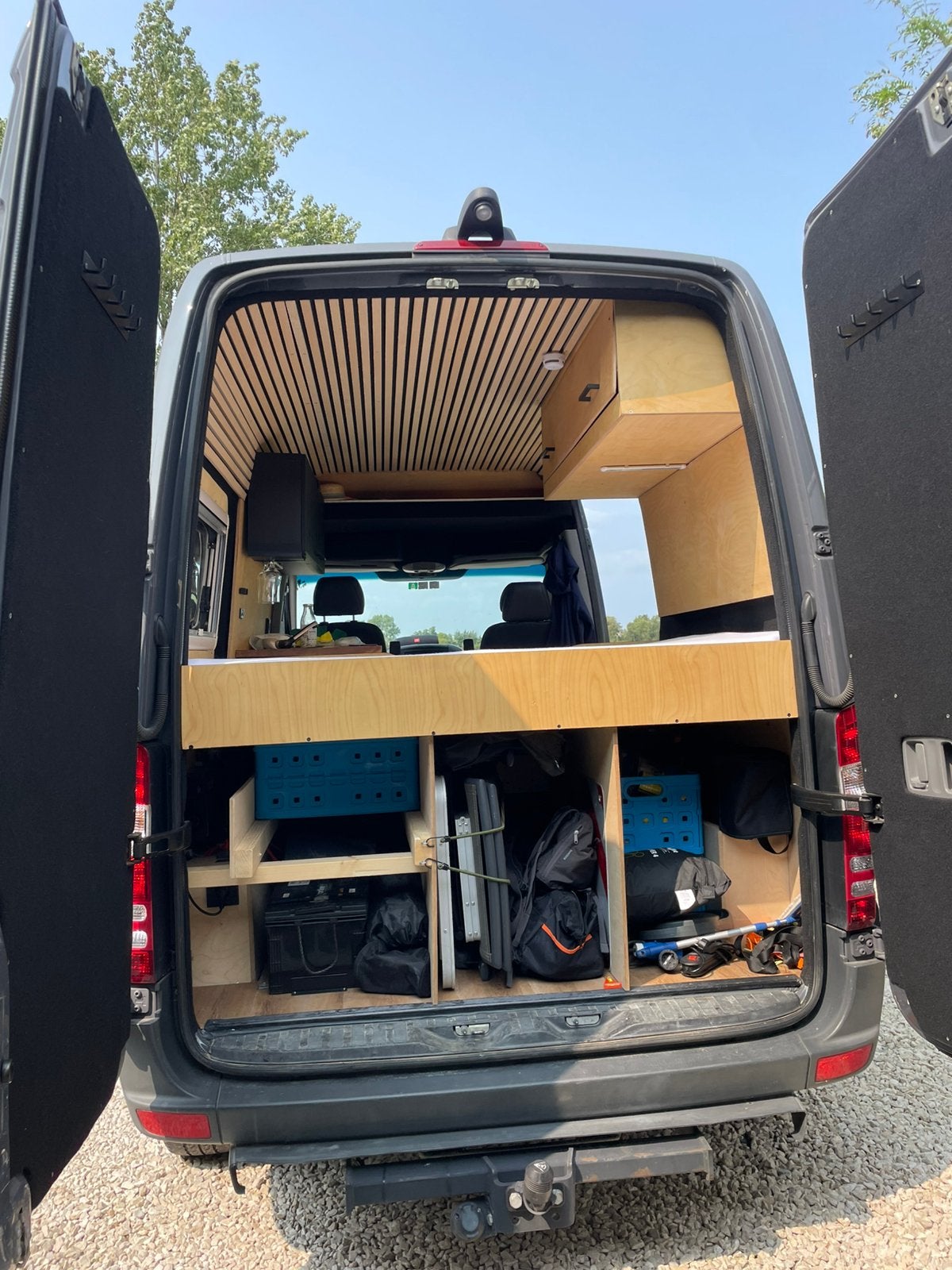 Mercedes Sprinter 316 2014 L1H2 weinig wegenbelasting 2 pers, Caravans en Kamperen, Buscamper of Camperbus, Tot en met 2, Mercedes-Benz