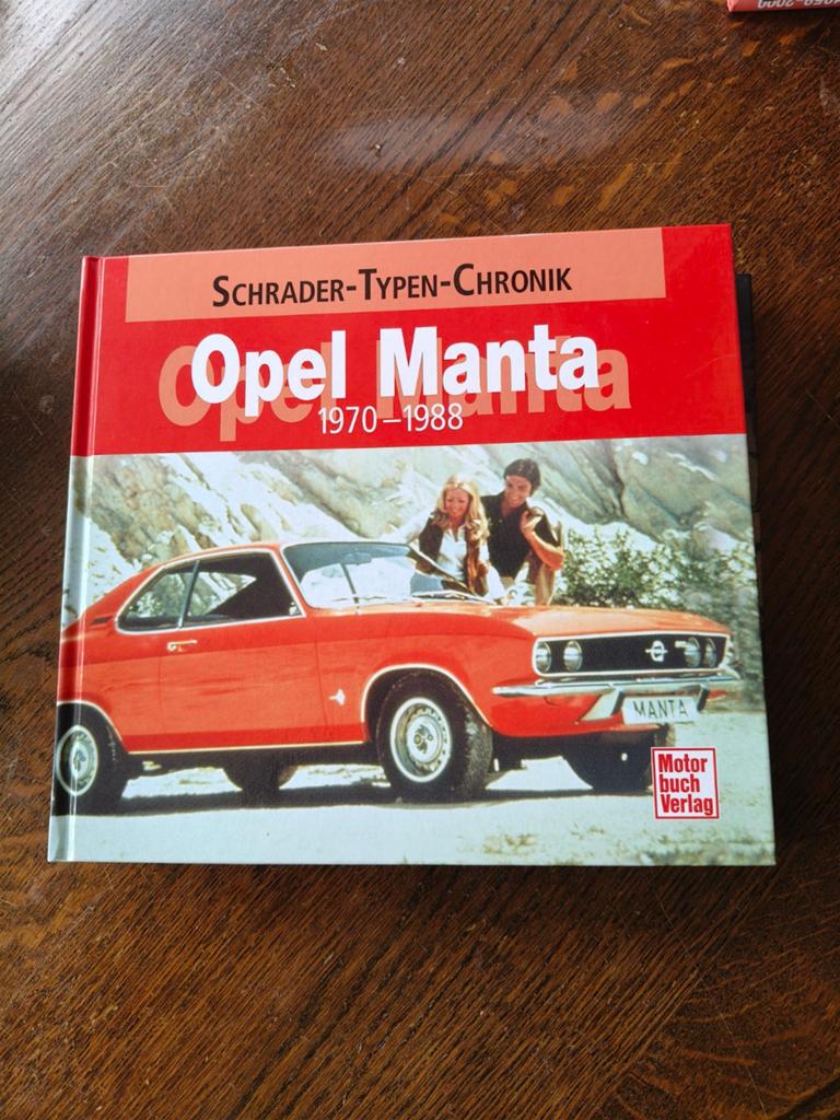 Opel Manta 1970-1988 Schrader-Typen-Chronik Boek, Boeken, Auto's | Boeken, Zo goed als nieuw, Opel, Ophalen of Verzenden