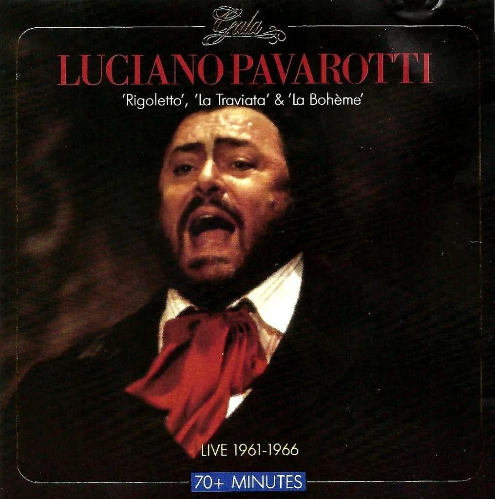 Luciano Pavarotti - Live 1961 - 1966, Ophalen of Verzenden, Romantiek, Gebruikt, Opera of Operette