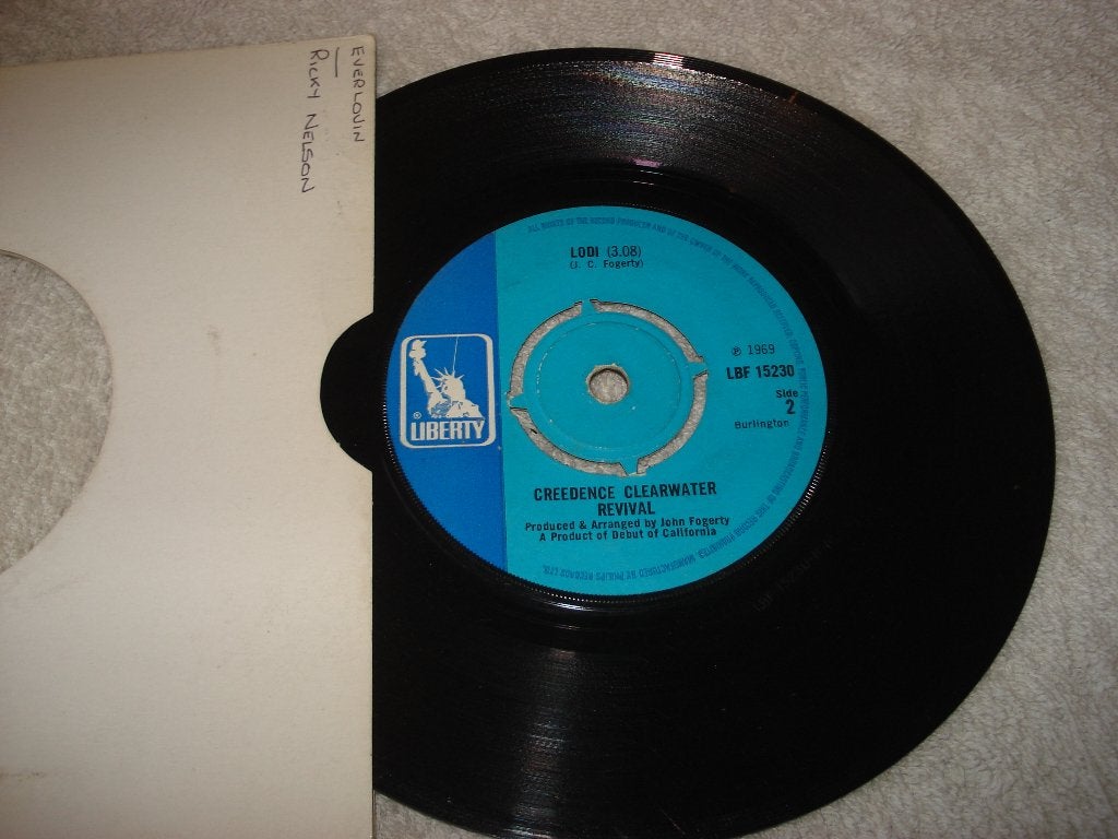 Creedence Clearwater Revival   LODI  Bad Moon Rising  UK, Originele persing, Ophalen of Verzenden, Zo goed als nieuw, Pop
