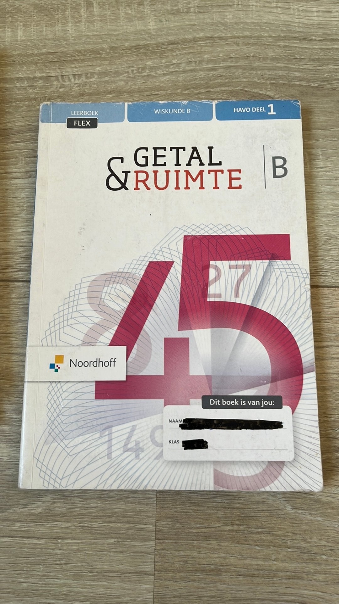 Getal & Ruimte - Havo - volledige collectie - wiskunde b, Ophalen of Verzenden, Zo goed als nieuw, HAVO, Wiskunde A