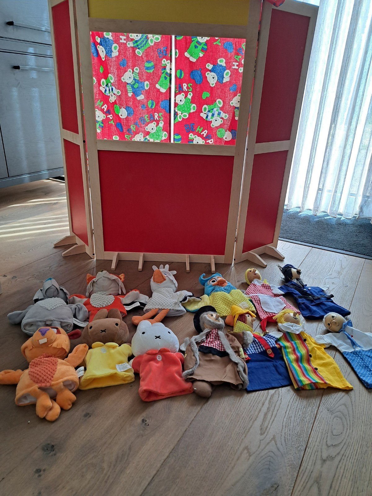 Playwood - Houten poppenkast, Ophalen, Zo goed als nieuw, Overige typen