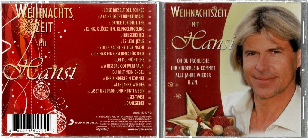Hansi Hinterseer, Weihnachtszeit mit Hansi, Ophalen of Verzenden, Zo goed als nieuw