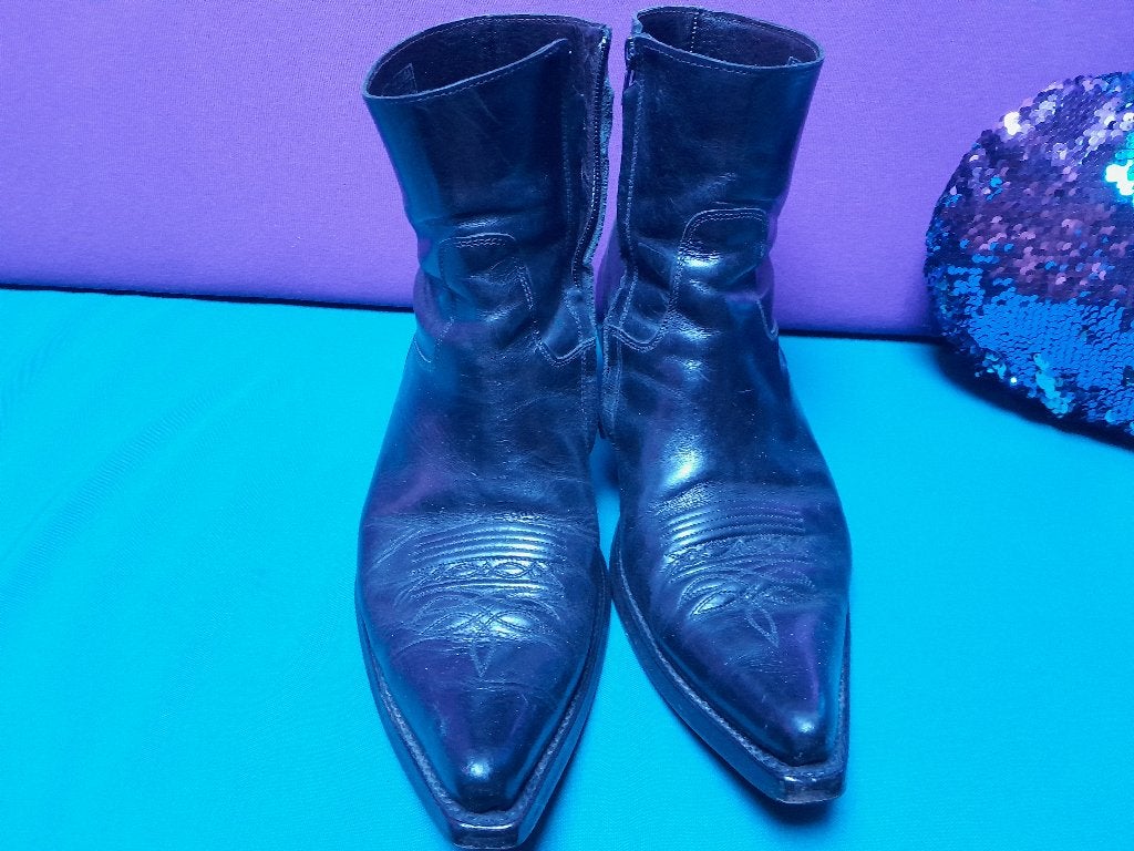 Heren korte Westernlaarzen met rits. Sendra!!, Kleding | Heren, Schoenen, Sendra, Zwart, Boots, Ophalen of Verzenden