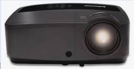 Beamer type InFocus IN2128HD Full HD projector, Ophalen, Zo goed als nieuw, DLP, Full HD (1080)