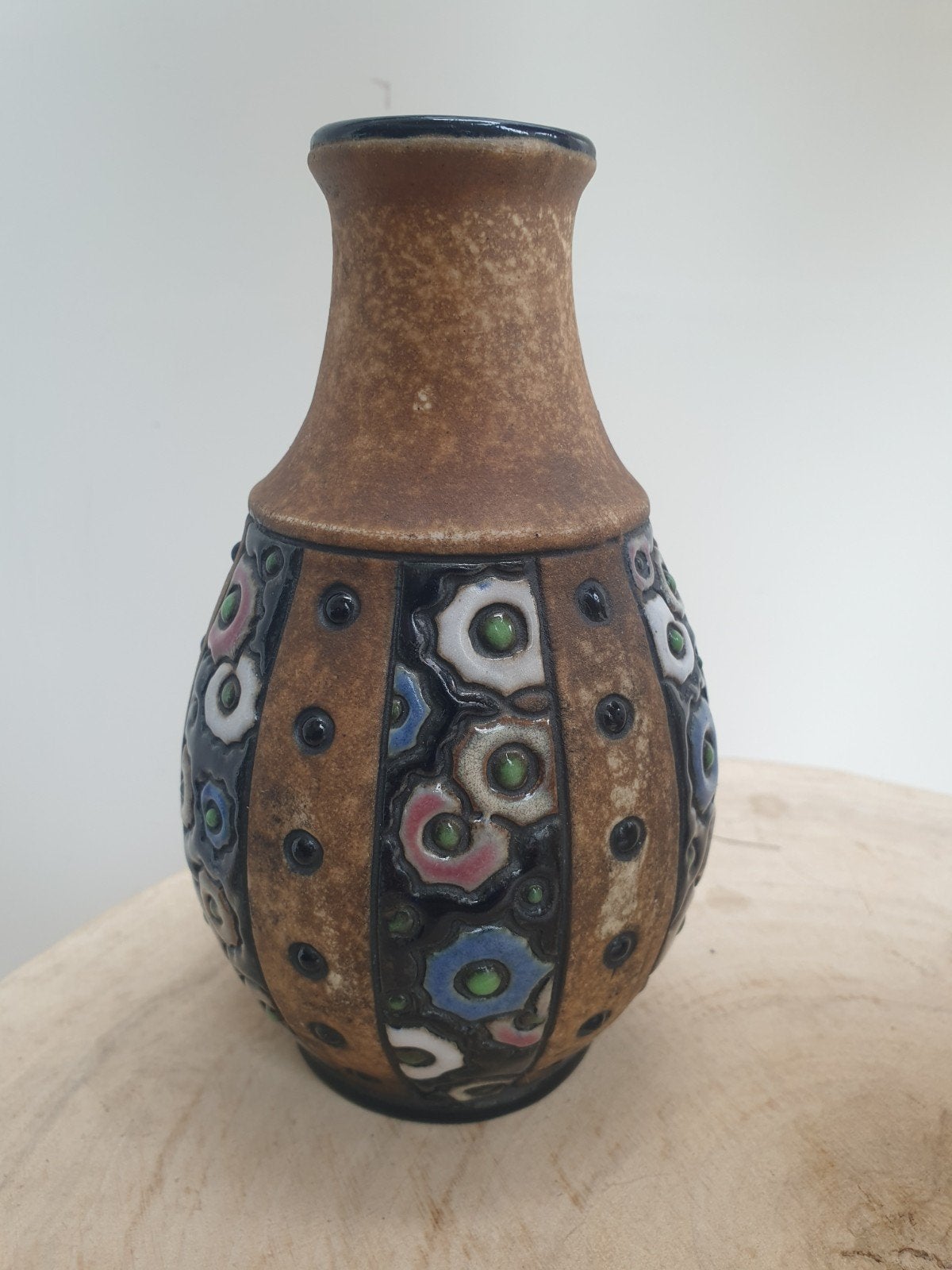 Vintage Art Deco Amphora vaas (Tsjecho-Slowakije), Ophalen of Verzenden