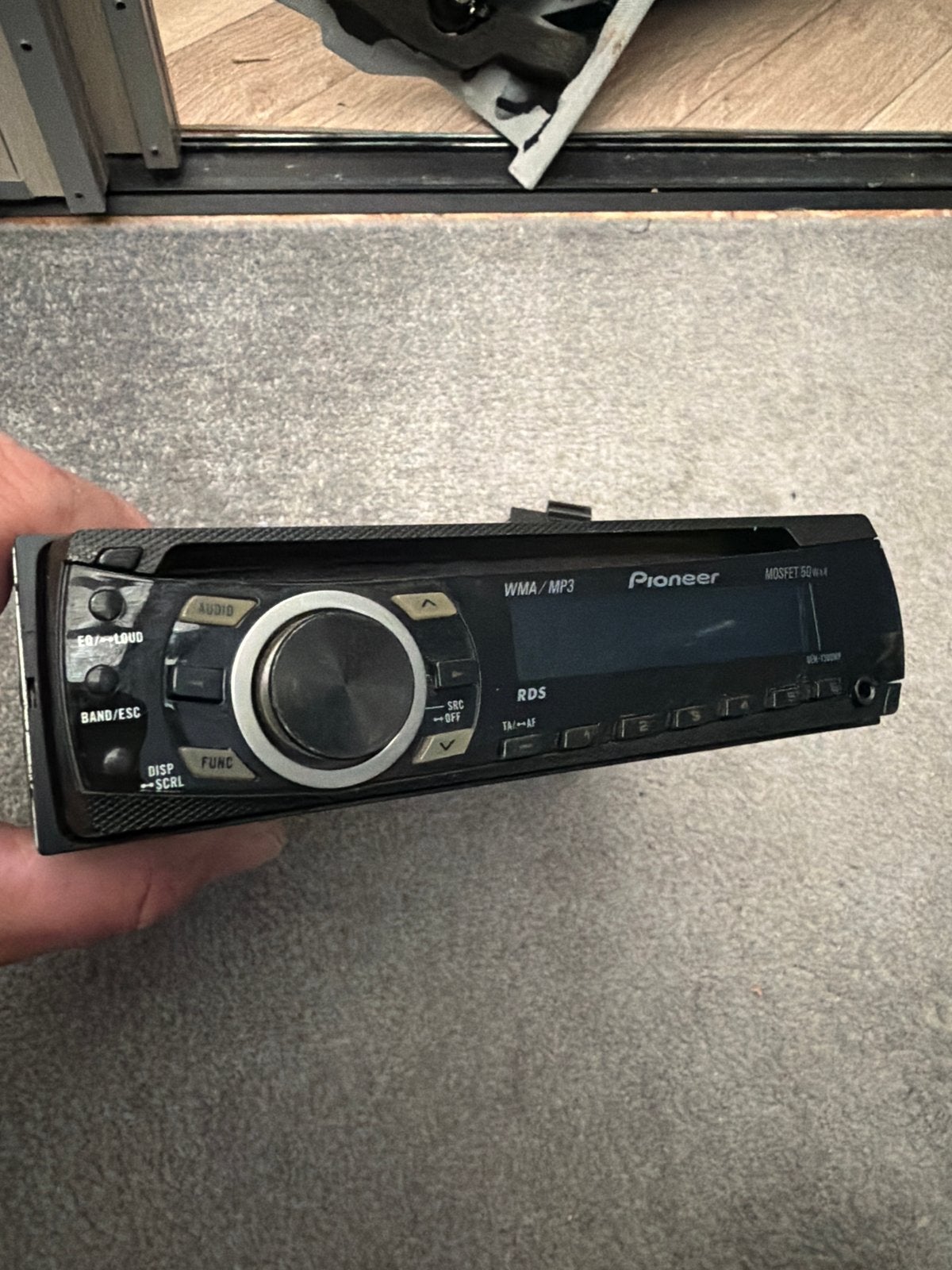 Pioneer DEH-1300MP Autoradio met CD/MP3/WMA, Auto diversen, Ophalen of Verzenden, Gebruikt