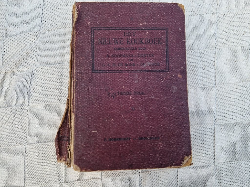 Het Nieuwe Kookboek Koopmans-Gorter, A./Boer-de Jonge, 1926, Boeken, Ophalen of Verzenden, Gelezen, Nederland en België