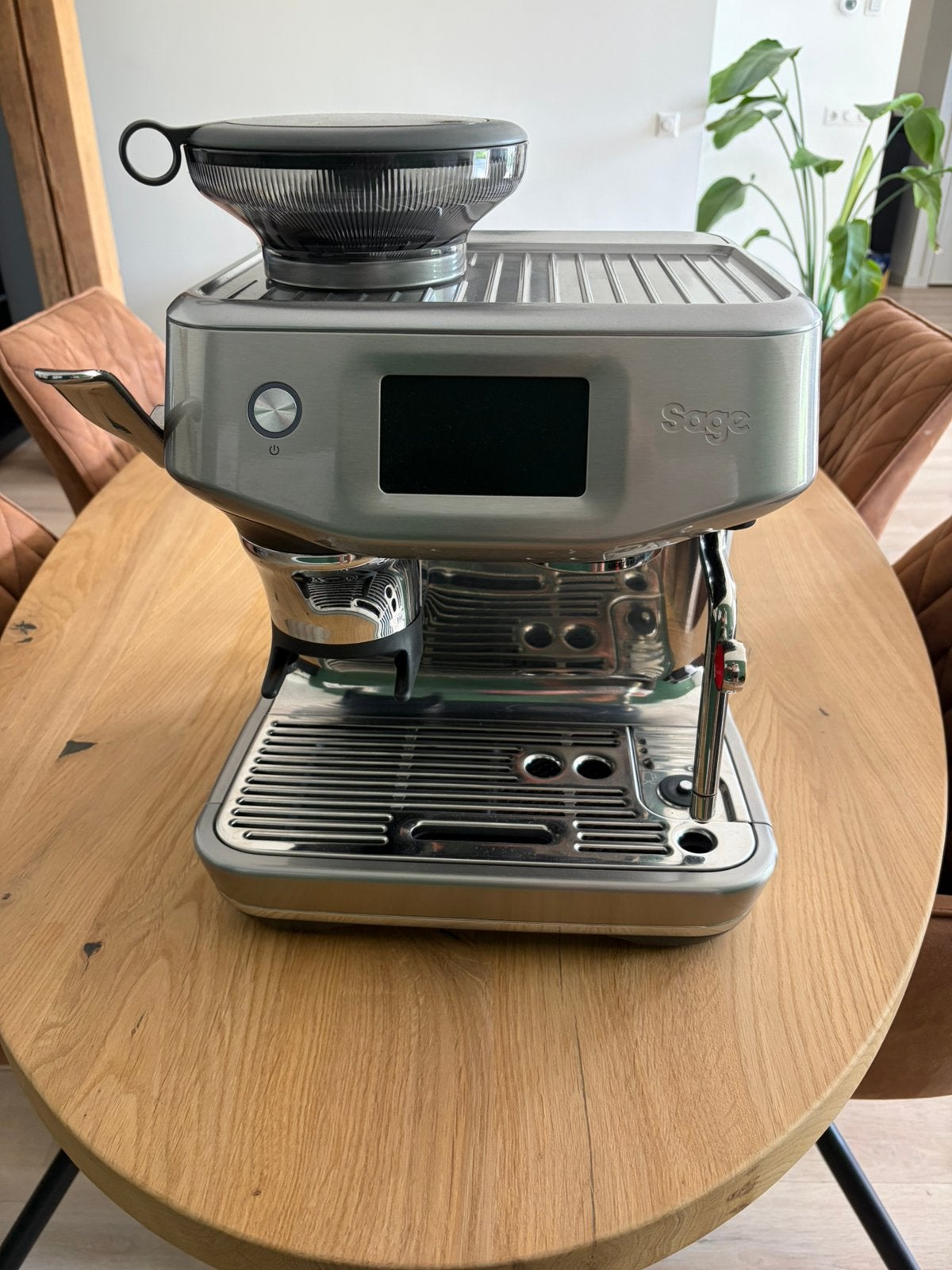Sage SES881BSS4FEU1, Witgoed en Apparatuur, Koffiezetapparaten, Ophalen of Verzenden, Zo goed als nieuw, Overige modellen, Koffiebonen