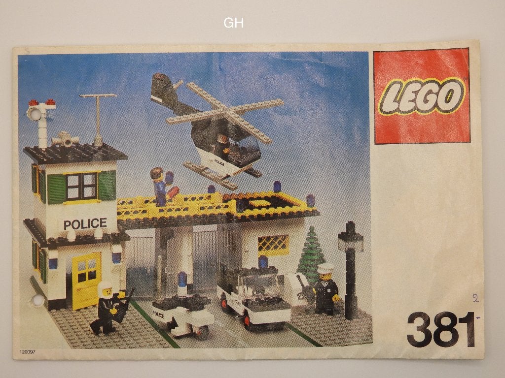 Lego 381 Vintage Police Headquarters, Kinderen en Baby's, Speelgoed | Duplo en Lego, Compleet, Gebruikt, Overige thema's, Lego