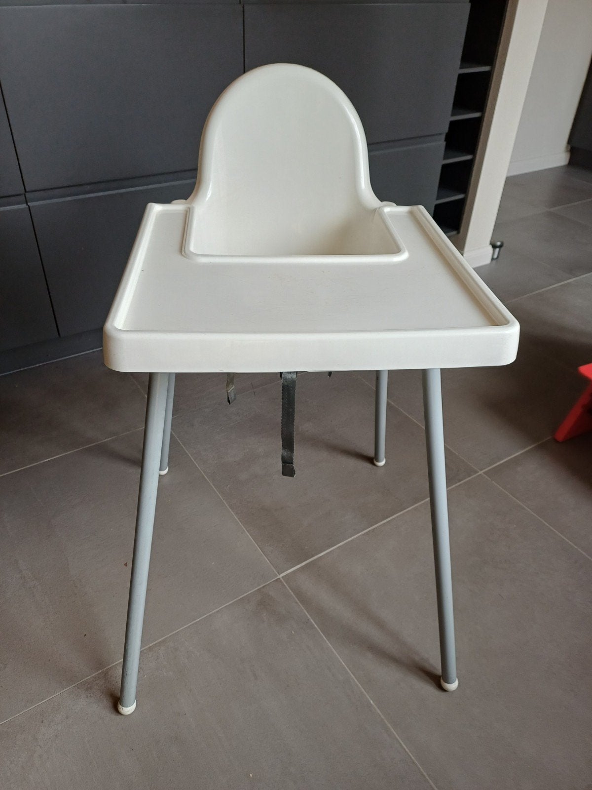 Ikea Antilop kinderstoel met blad, verkleiner en gordel, Ophalen, Gebruikt, Overige typen, Gordel(s)