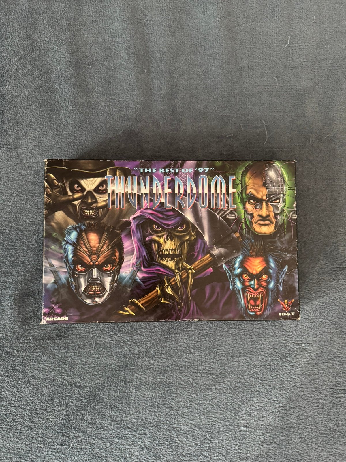 Thunderdome ID&T empty box, Ophalen of Verzenden, Zo goed als nieuw, Zilver, Overige materialen