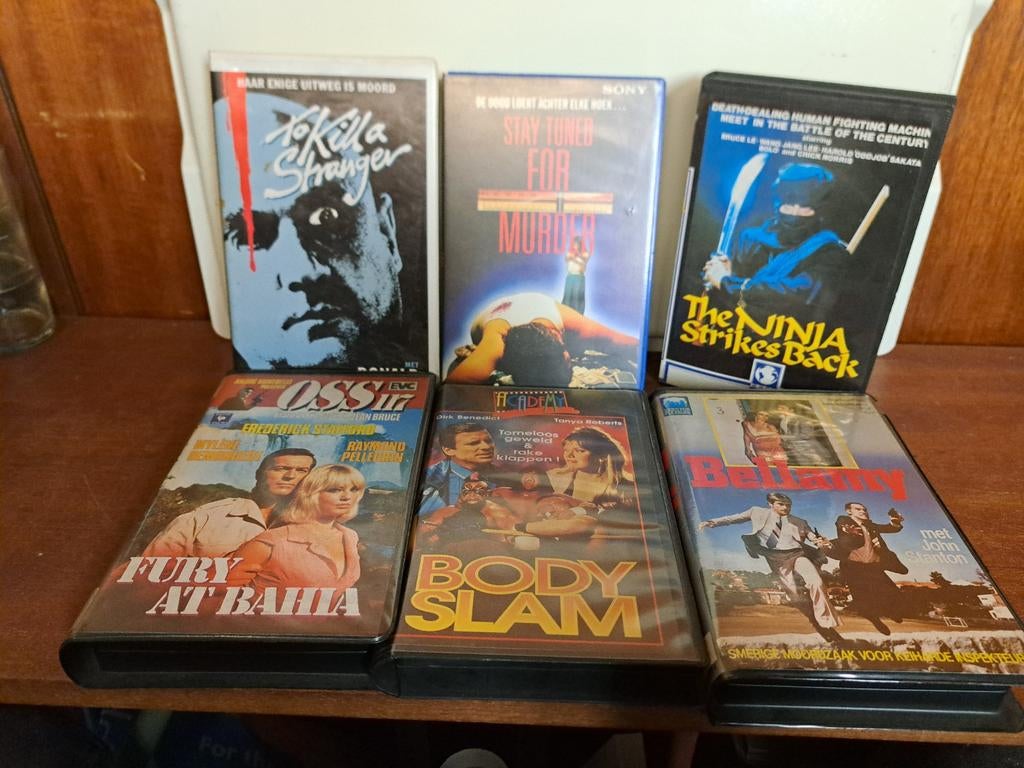 VIDEO cult vintage karate horror thriller, Vanaf 16 jaar, Ophalen of Verzenden, Zo goed als nieuw, Horror