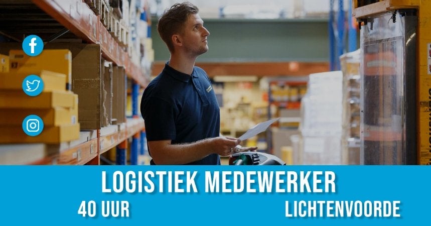 Logistiek Medewerker, Vacatures, 33 - 40 uur, LBO / VMBO, Tijdelijk contract