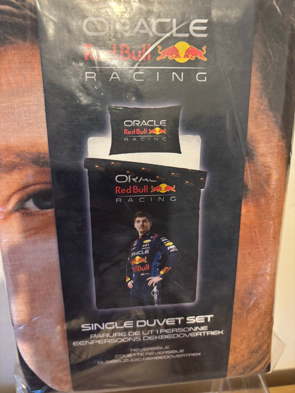 Max Verstappen dekbedovertrek 140x200 cm formule 1 racing, Verzenden, Nieuw, Formule 1