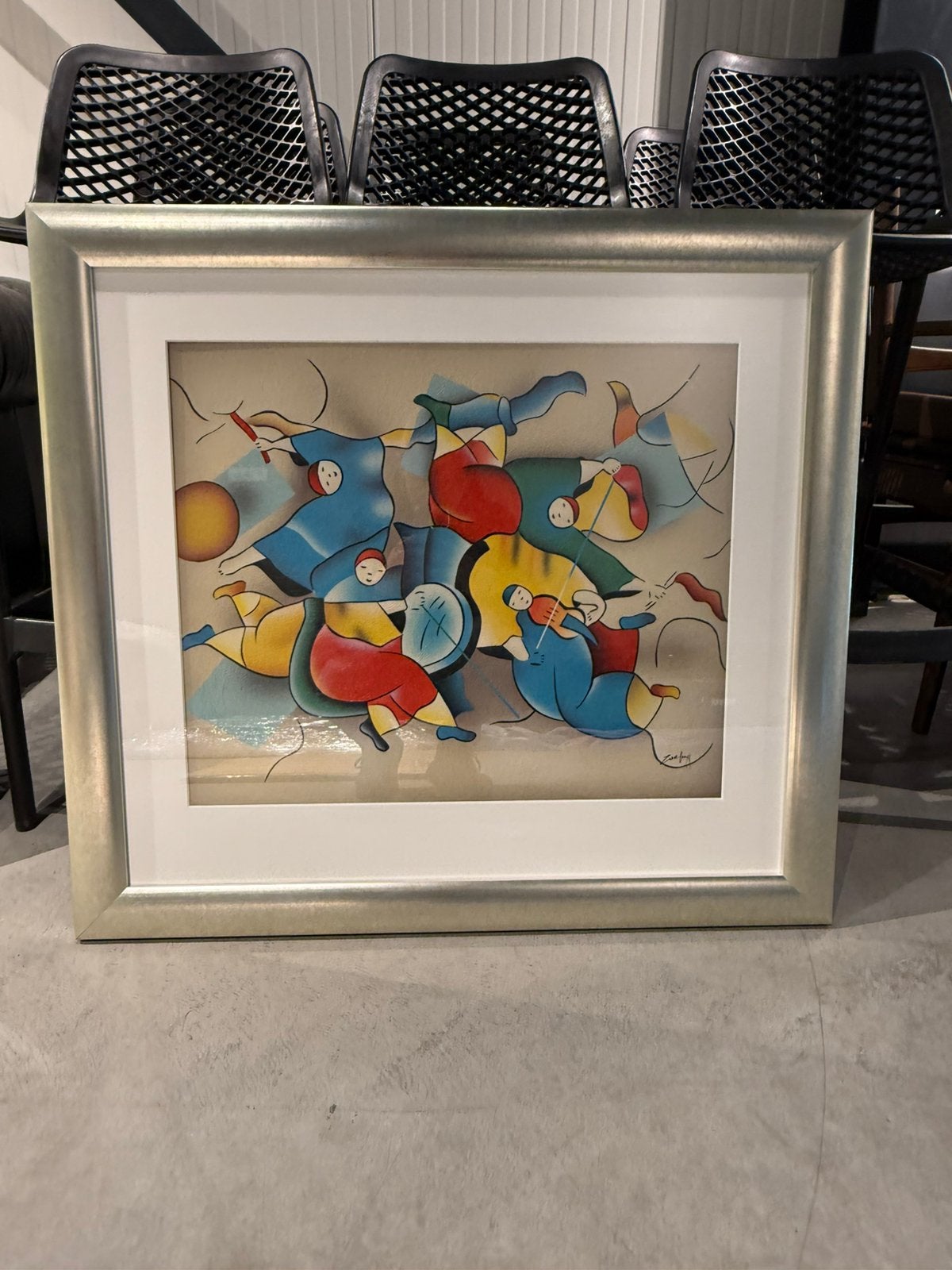 Schilderij, Ophalen