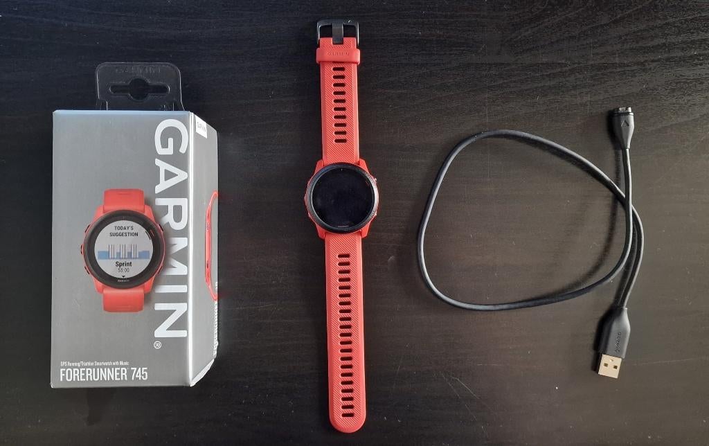 Garmin Forerunner 745 sporthorloge / triathlonhorloge, Ophalen, Garmin, Hoogte, Zo goed als nieuw
