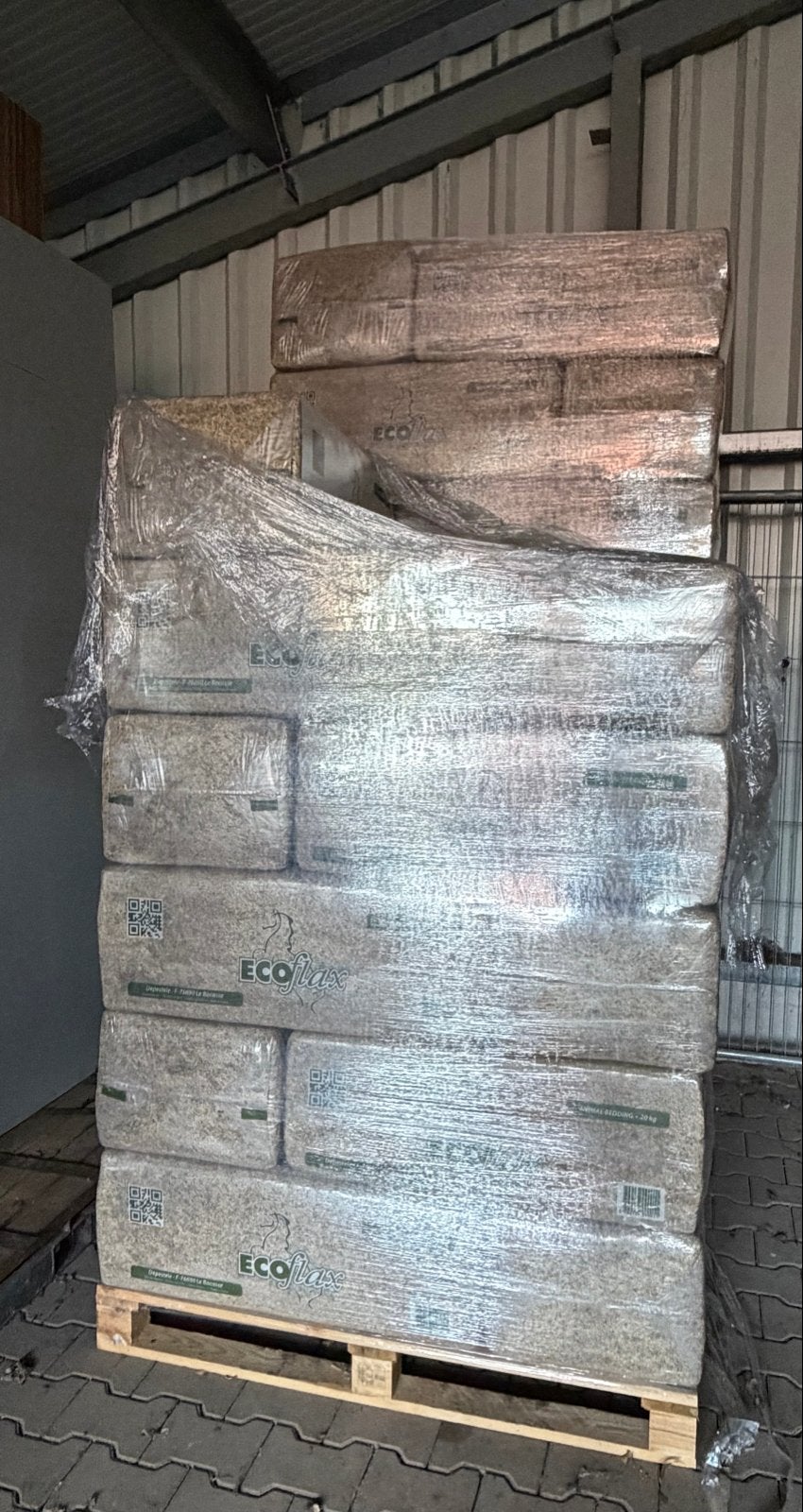 Vlas 20 kilo, Ophalen