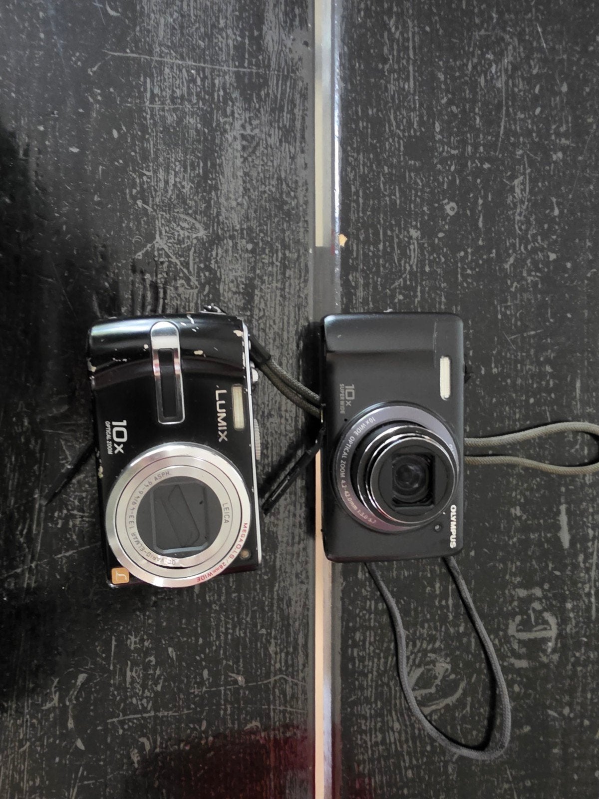Defecte compactcamera's: Panasonic Lumix en Olympus, Panasonic, Ophalen of Verzenden, Compactcamera, Niet werkend