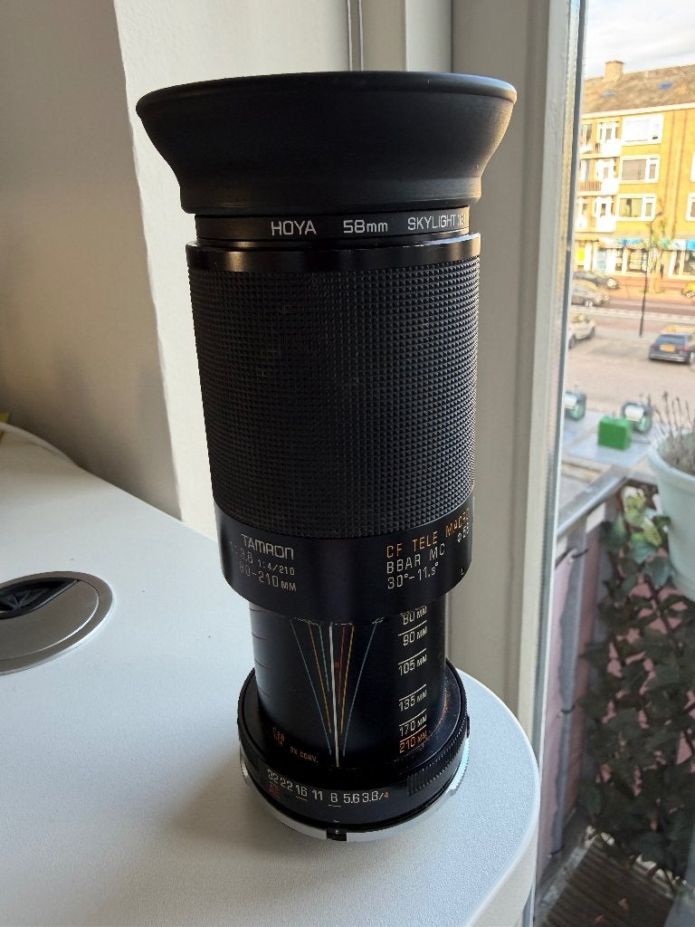 Tamron CF Tele Macro 80-210mm F/3.8-4 Nikon F-Mount, Ophalen, Gebruikt, Telelens, Zoom