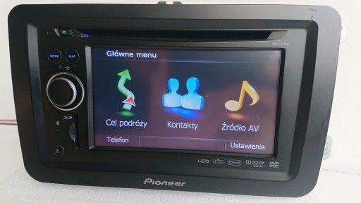 PioneerAVIC-F9110BT NAVI autoradio met bluetooth,SDkaart,USB, Auto diversen, Ophalen of Verzenden, Zo goed als nieuw