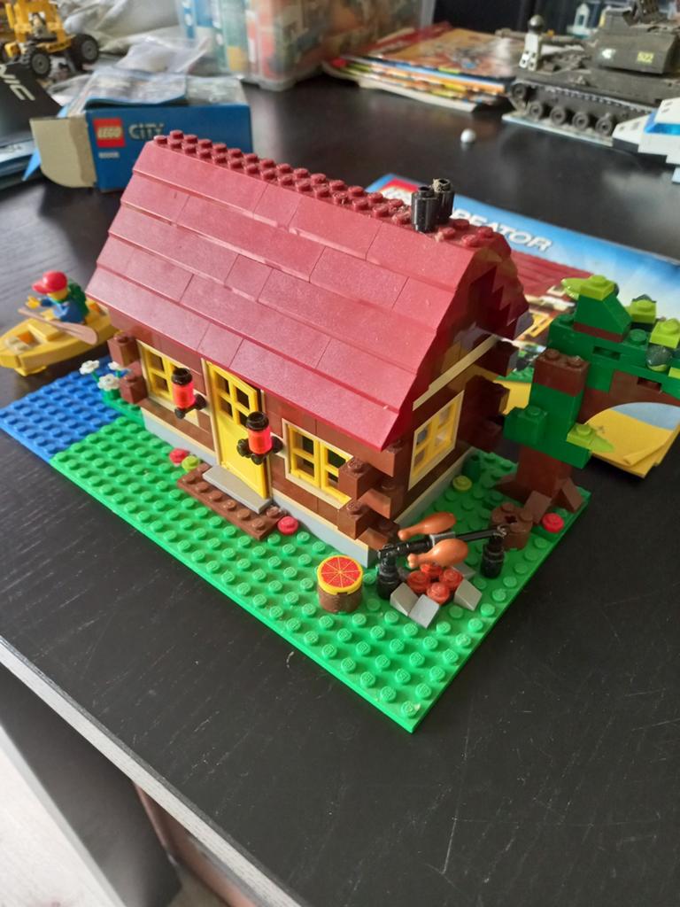 Lego Creator 5766 Blokhut met instructies, Lego, Compleet, Ophalen of Verzenden, Zo goed als nieuw