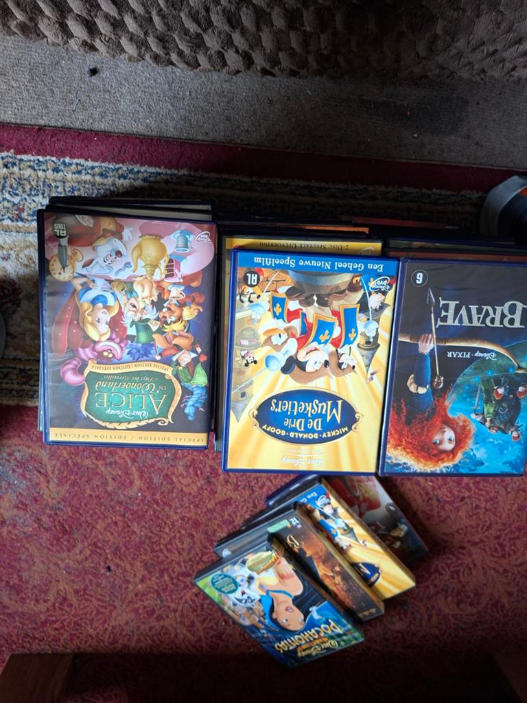 42 Disney dvds, Cd's en Dvd's, Ophalen, Avontuur, Alle leeftijden, Zo goed als nieuw