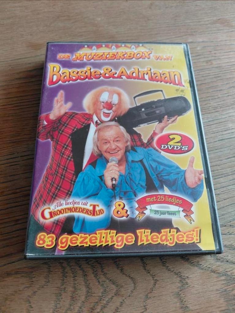 Muziekbox Bassie & Adriaan grootmoeders tijd & 25 jaar feest, Gebruikt, Alle leeftijden, Boxset, Ophalen of Verzenden