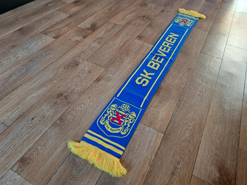 SK Beveren blauwe sjaal, Ophalen of Verzenden, Nieuw, Buitenlandse clubs, Vaantje of Sjaal