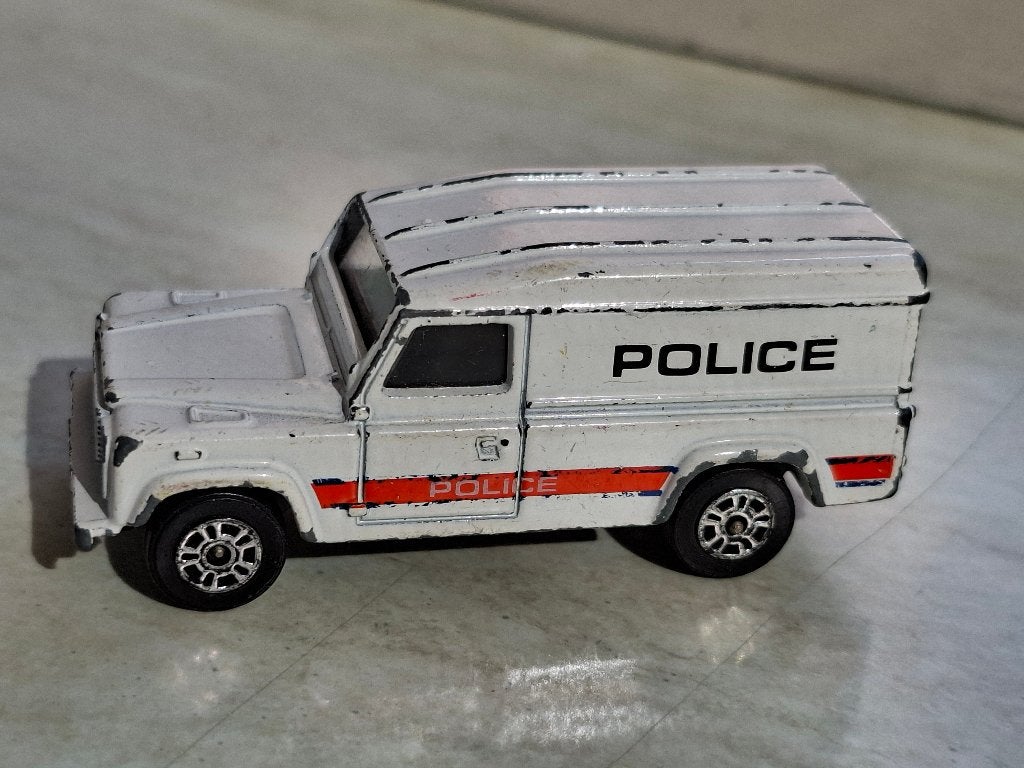 Land Rover van Corgi 3 inch Police, Ophalen of Verzenden, Gebruikt, Auto