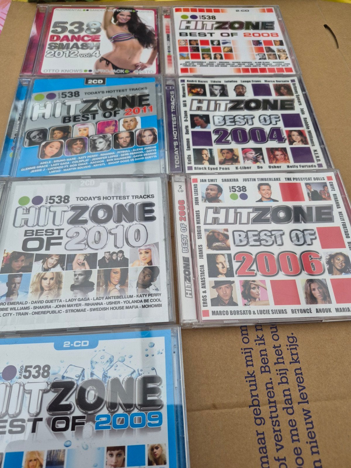 538 Hitzone CD Collectie - Diverse Jaren, Cd's en Dvd's, Gebruikt, Pop, Ophalen of Verzenden, Verzamelalbum