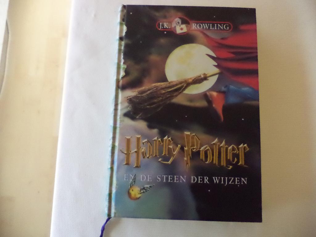 Rowling, Harry Potter de Steen der Wijzen, gebonden, 1e druk, Boeken, Ophalen of Verzenden, Zo goed als nieuw