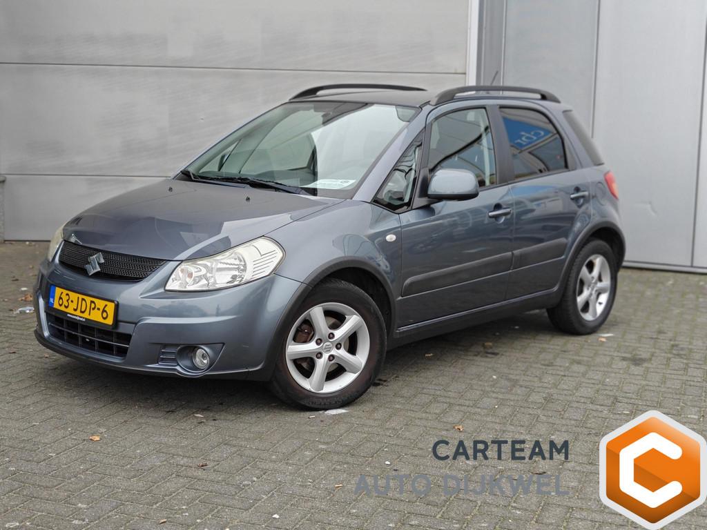 Suzuki SX4 1.6 Shogun Airco/Lichtmetaal/Spiegel v.w.!, Gebruikt, 4 cilinders, 49 €/maand, Origineel Nederlands