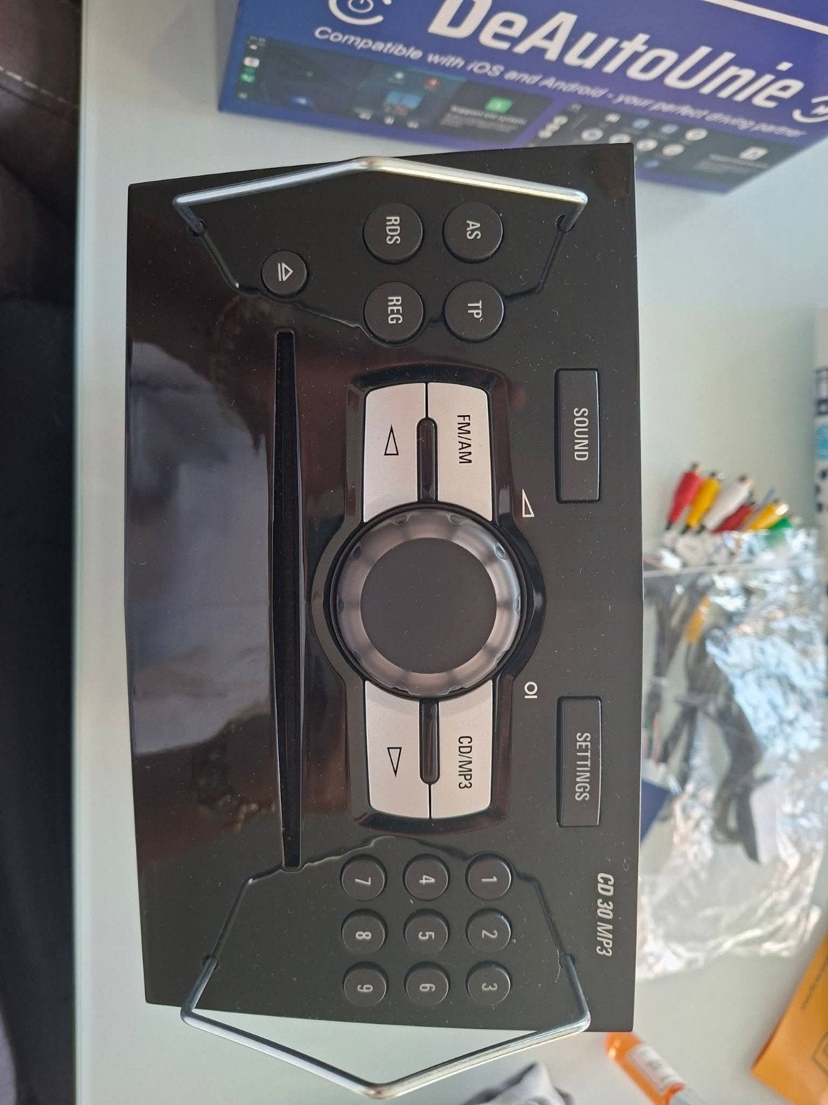 Opel Corsa D 2010 CD30 MP3 Autoradio, Ophalen, Gebruikt