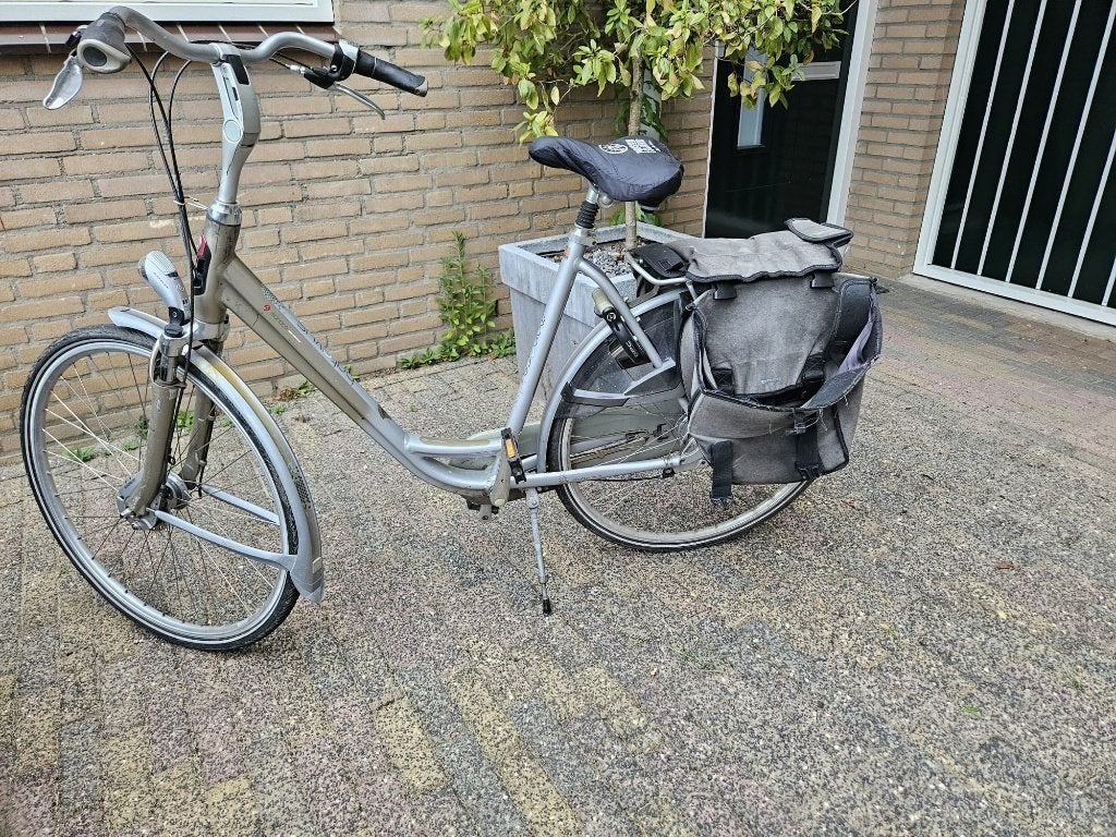 Batavus damesfiets 28 inch, 7 versnellingen, 57 cm, Ophalen, Gebruikt, Versnellingen, Batavus