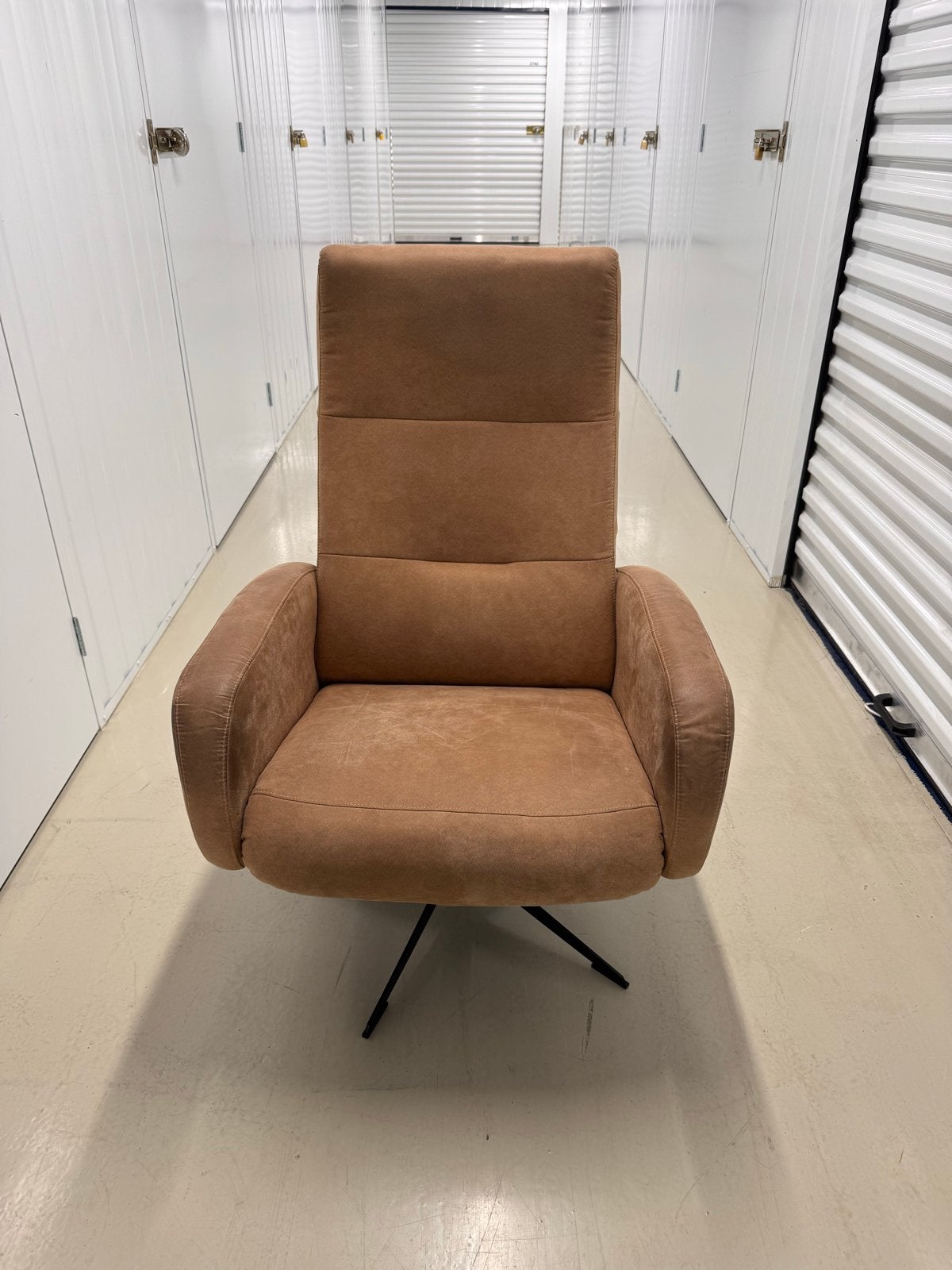 Comfortabele Relax Draaifauteuil - Bruin, Ophalen, Gebruikt, Bruin, Eén