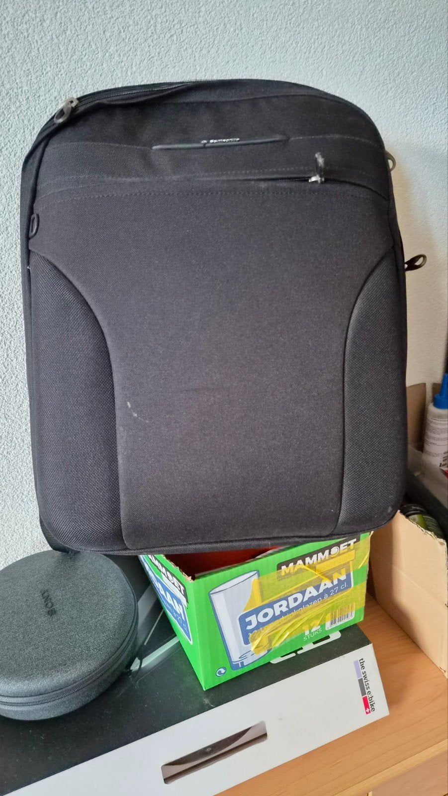 Samsung Laptop Rugzak met diverse vakken, Ophalen, Meerdere vakken, Gebruikt, Zwart