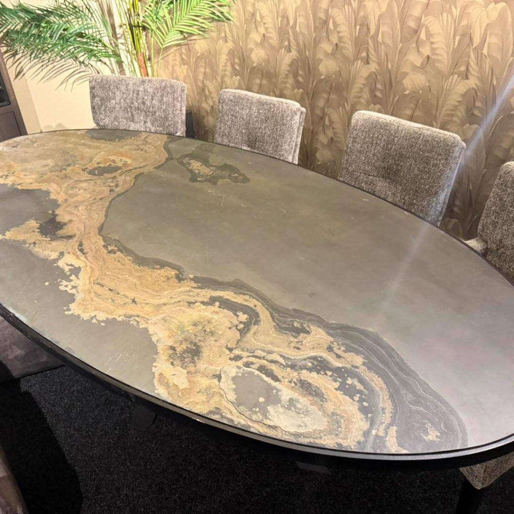Eettafel Stonefield by Bruuts, Bruuts, Overige materialen, 100 tot 150 cm, Markt 27-29 Wageningen
