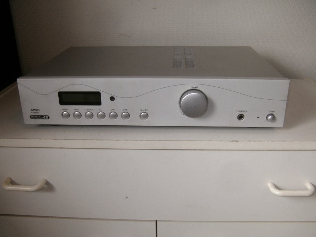 Acoustic Solutions versterker type SP103, Gebruikt, Ophalen, Overige merken, Minder dan 60 watt