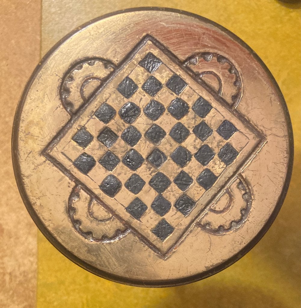 Miniatuur schaaktafeltje, Ophalen of Verzenden
