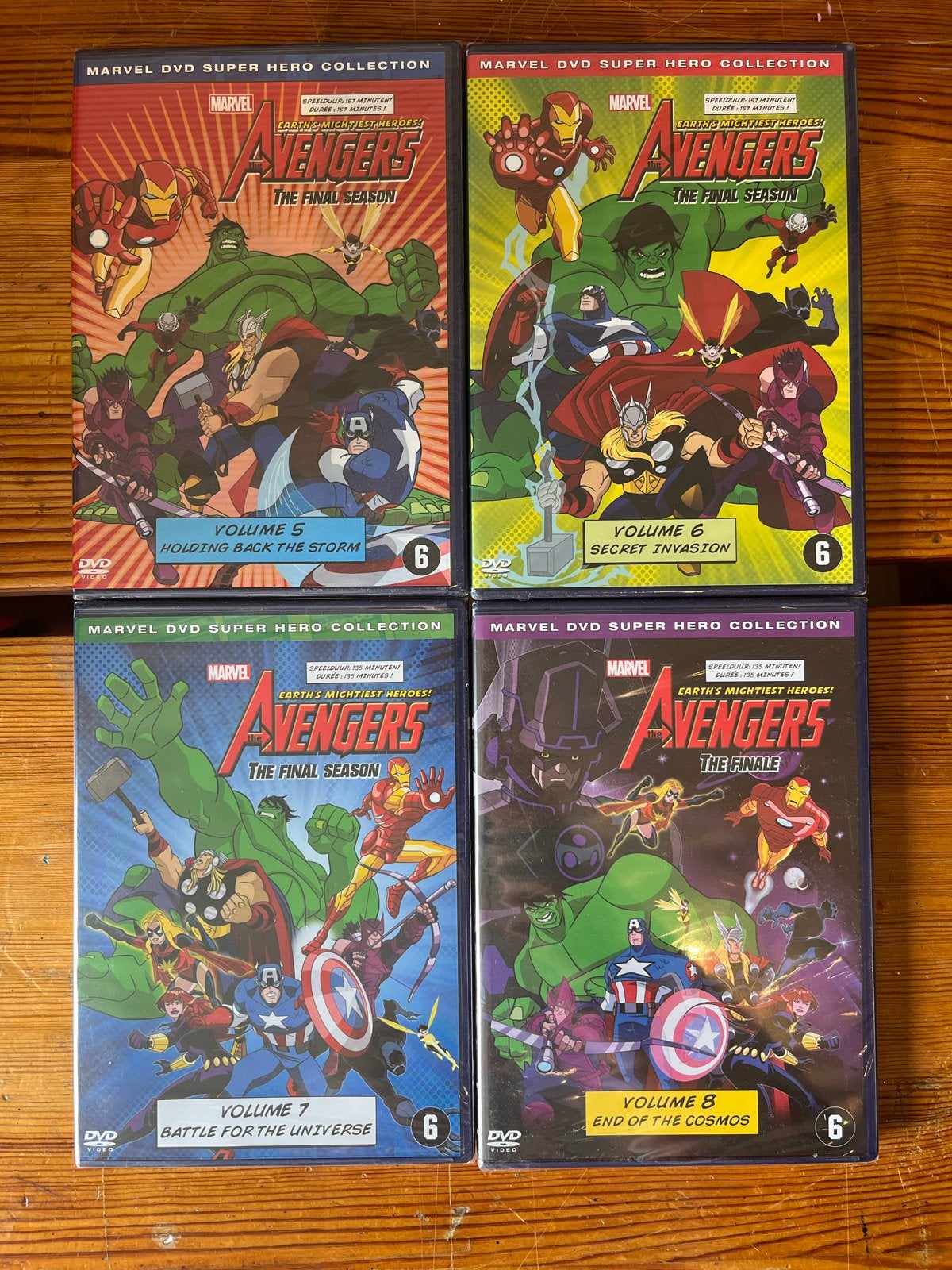 Marvel Avengers DVD Super Hero Collection, Nederlands, Tekenfilm, Amerikaans, Nederlands