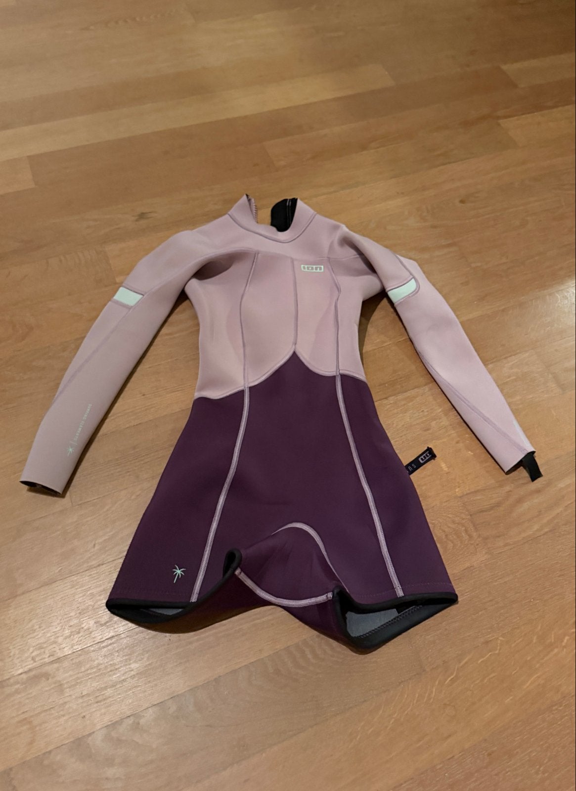 ION Wetsuit Shorty 2.0 Dames XS Longsleeve - back zip, Wetsuit, Ion, Ophalen of Verzenden, Zo goed als nieuw