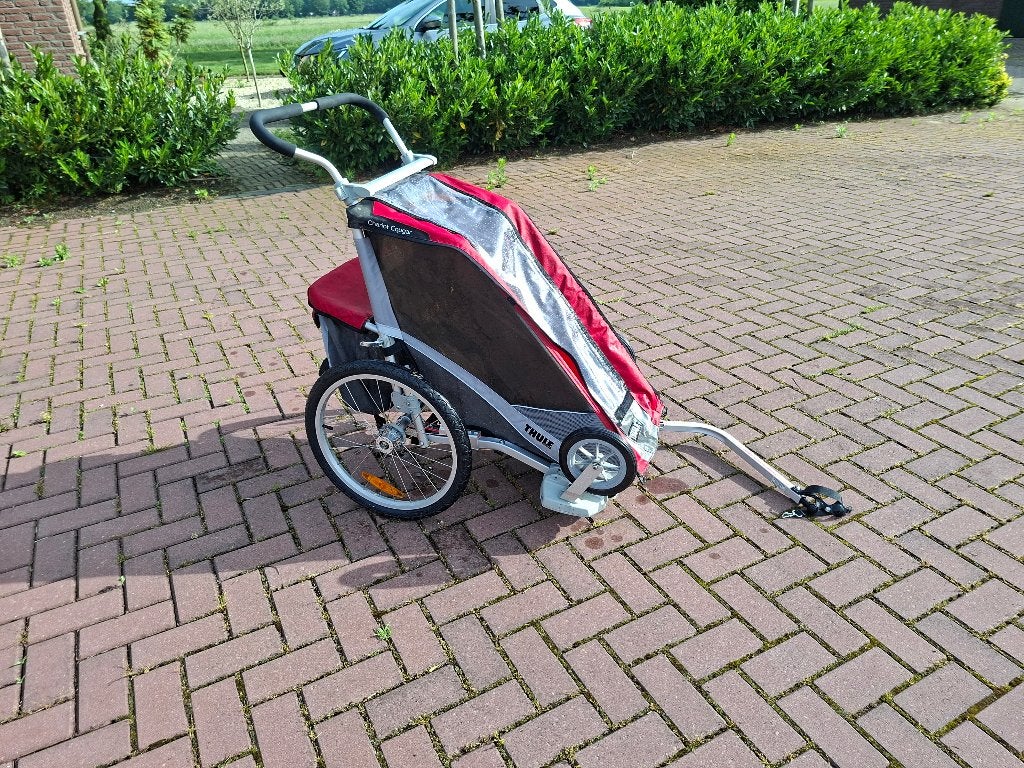 Thule Chariot Cougar 1 buggy en fietskar, Fietsen en Brommers, Ophalen, Opvouwbaar, Minder dan 20 kg, Zo goed als nieuw