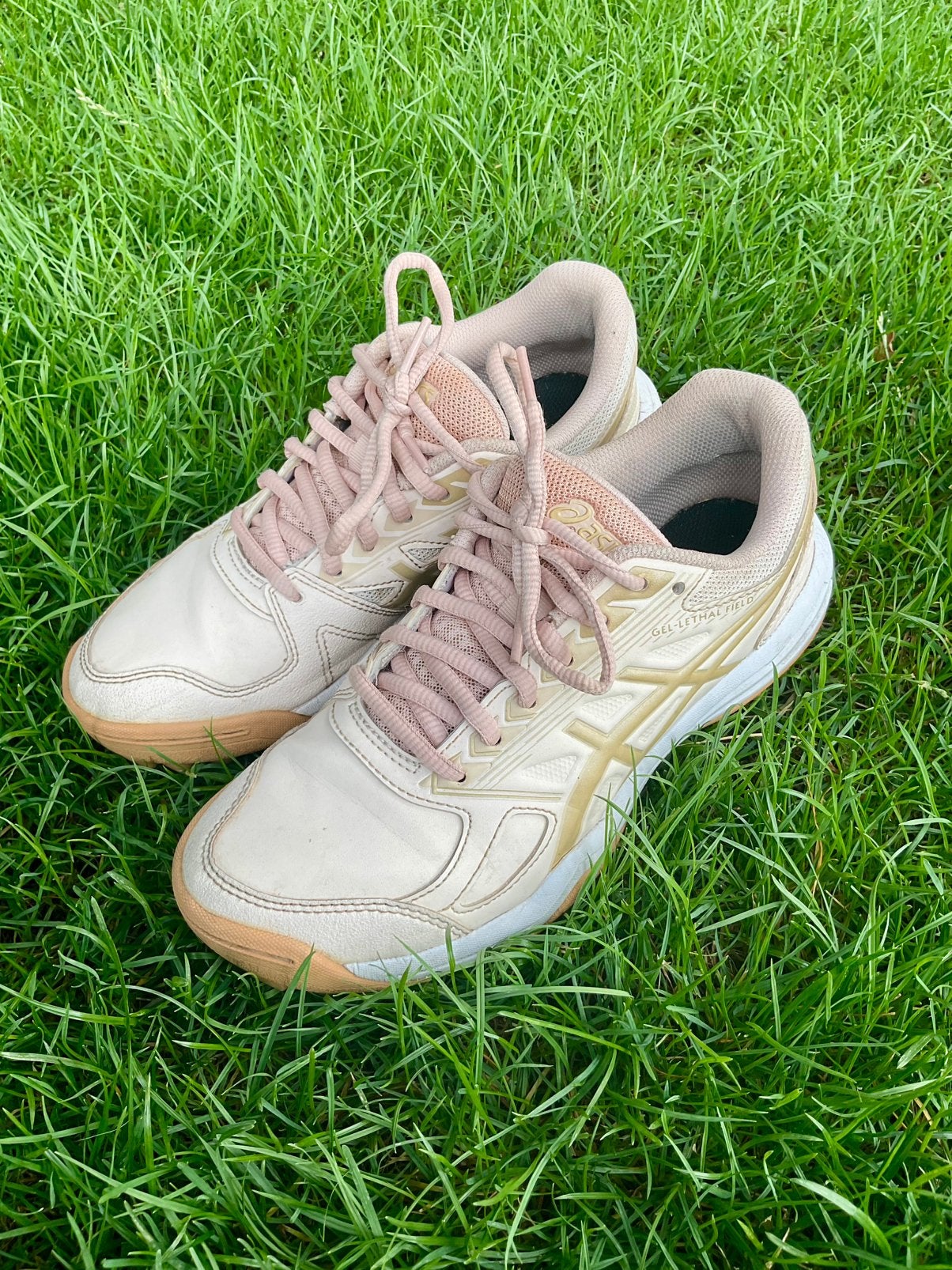 Asics veldschoen, Sport en Fitness, Korfbal, Ophalen, Gebruikt