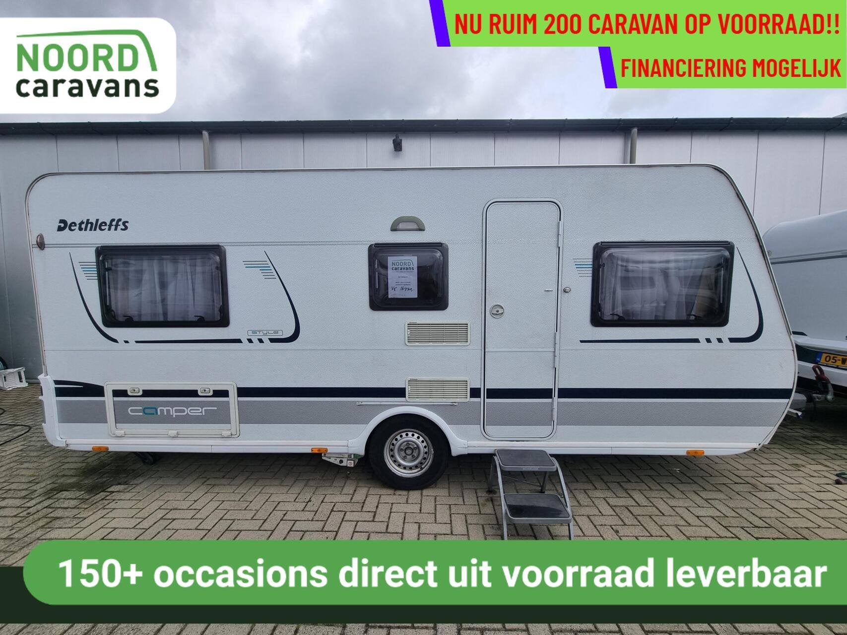 Dethleffs camper style 510 V ENKELE BEDDEN + MOVER +VOORTENT, Caravans en Kamperen, Mover, Rondzit, 7 tot 8 meter, Bedrijf